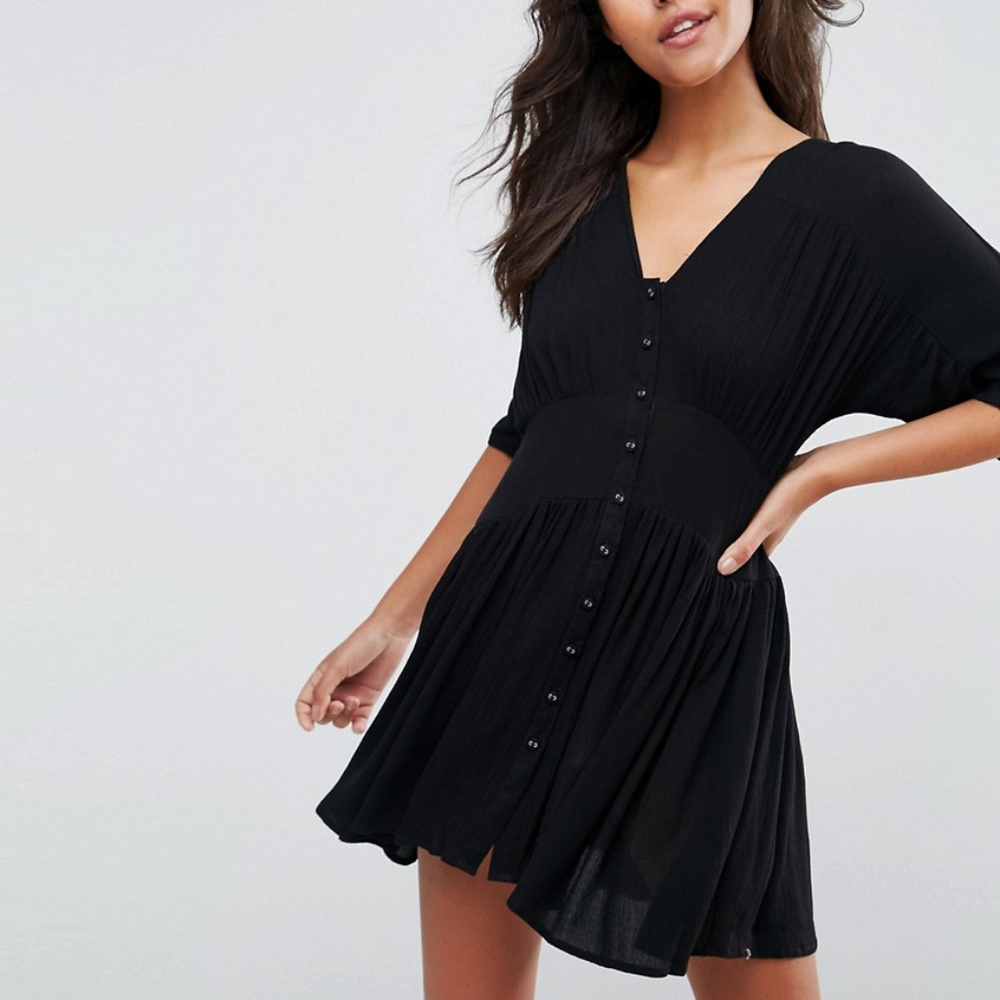 ASOS casual mini tea dress